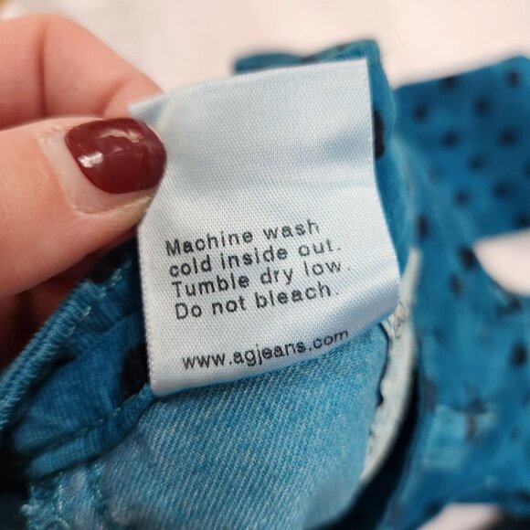 Adriano Goldschmied The Stevie Ankle Slim Straight Leg Corduroy Pants Jeans 25R - Picture 11 of 11